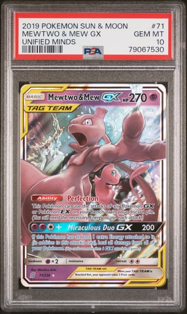 Mewtwo & Mew GX