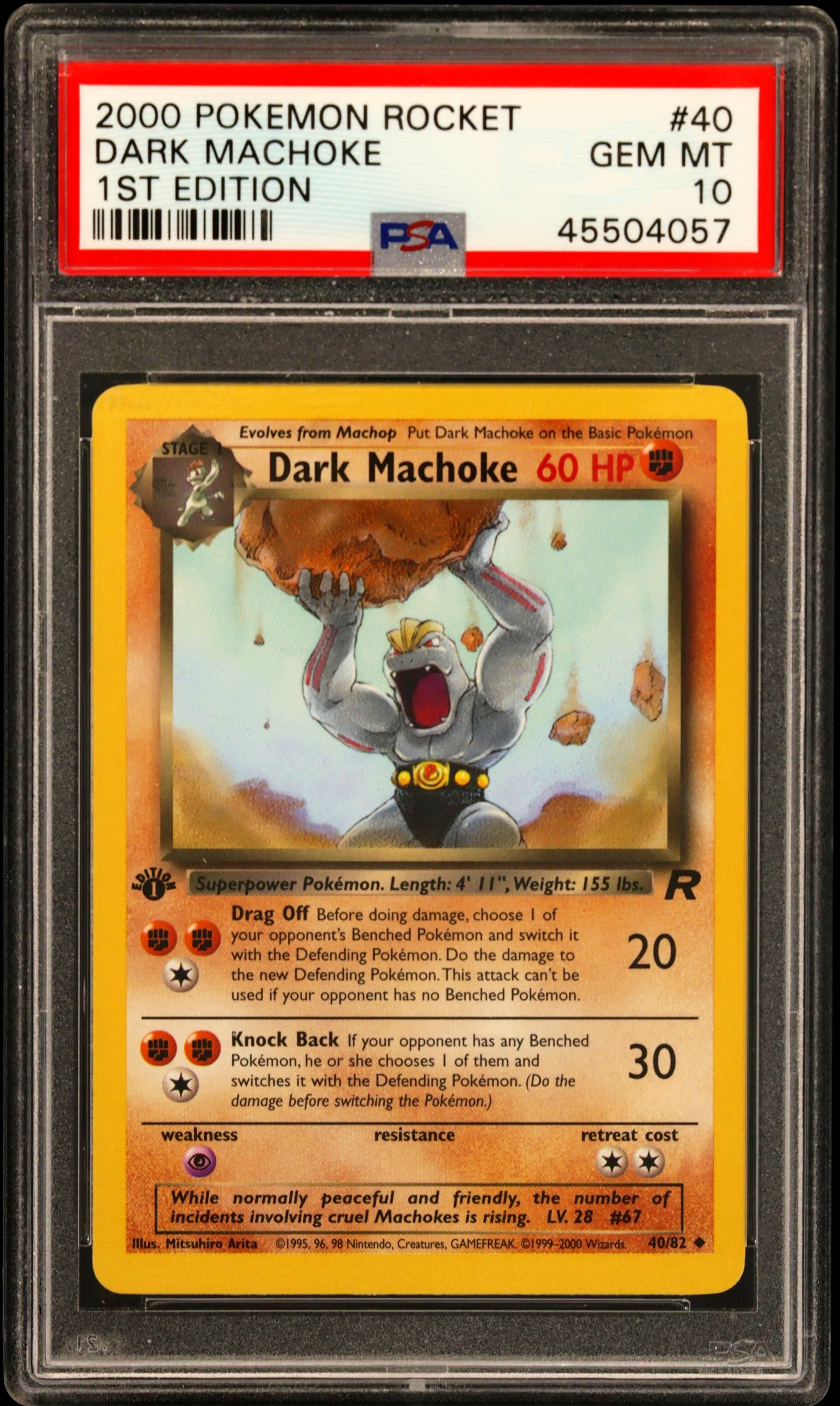 Dark Machoke 1st Edition