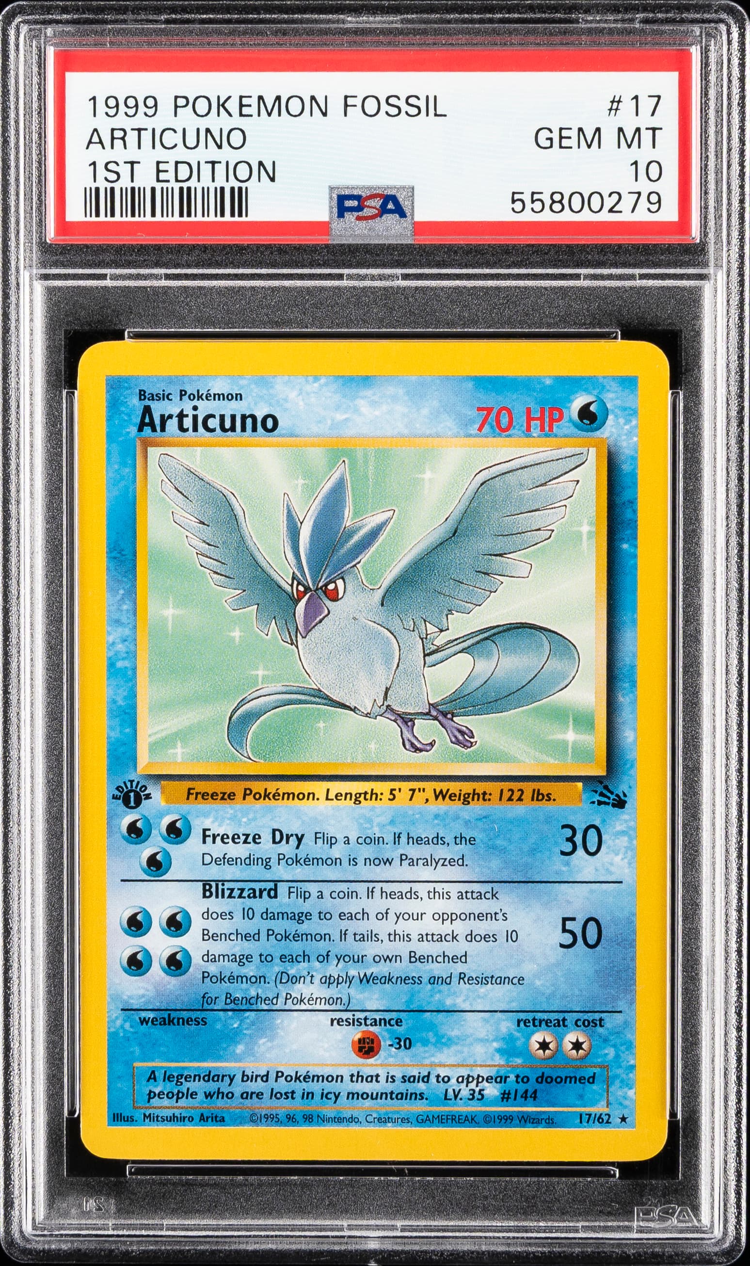 Articuno 1st Edition