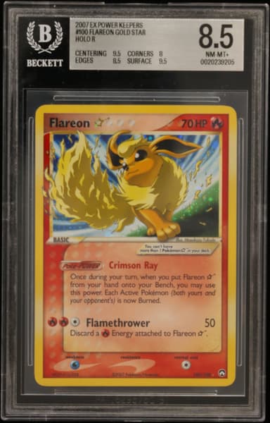 Flareon Gold Star HOLO R
