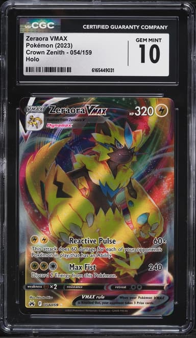 Zeraora Vmax