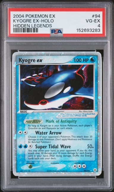 Kyogre EX-Holo