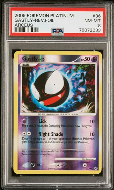 Gastly-Reverse Foil