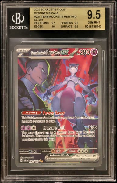 Team Rocket's Mewtwo ex SIR