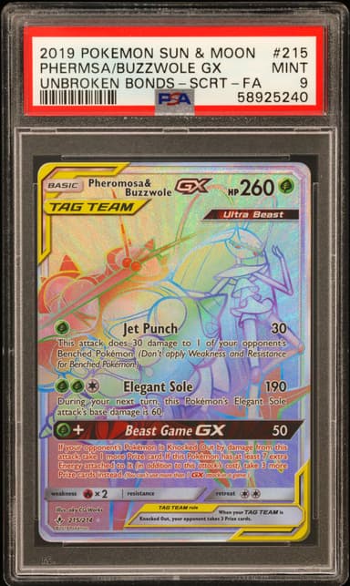 Full Art/Pheromosa & Buzzwole GX