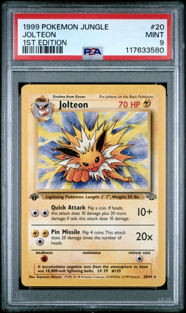 Jolteon 1st Edition