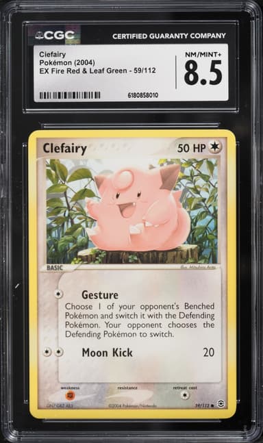 Pokemon Ex Fire Red & Leaf Green Clefairy #59