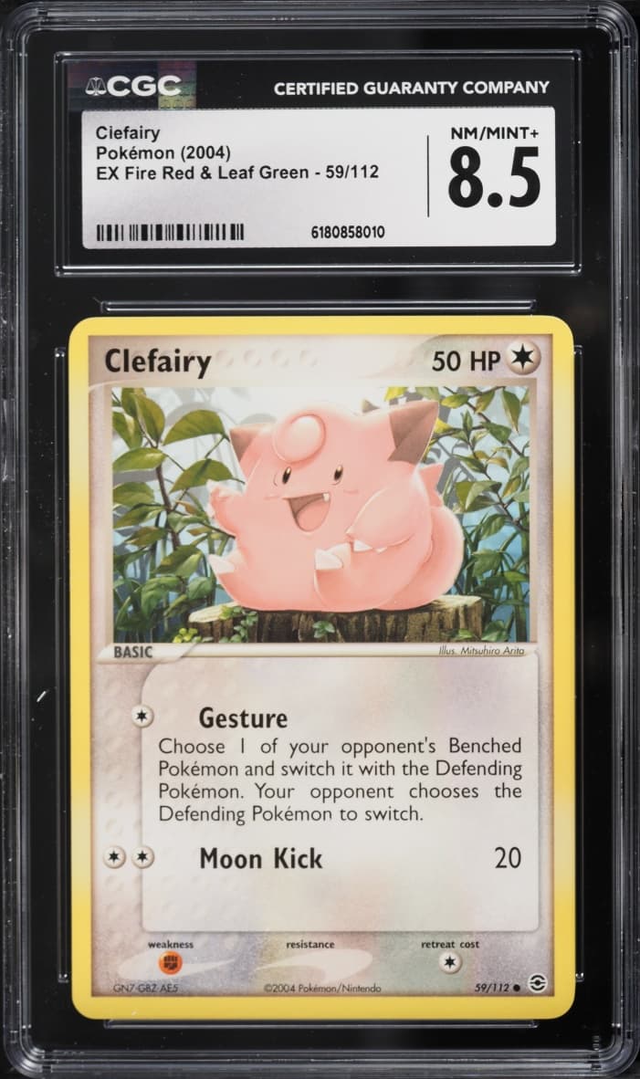 Pokemon Ex Fire Red & Leaf Green Clefairy #59