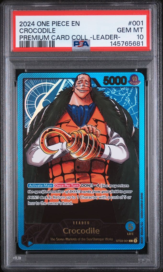 2024 #001 Crocodile PSA 10 One P