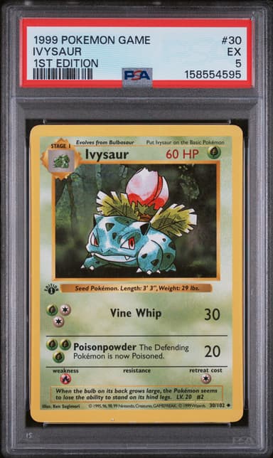 Ivysaur 1st Edition