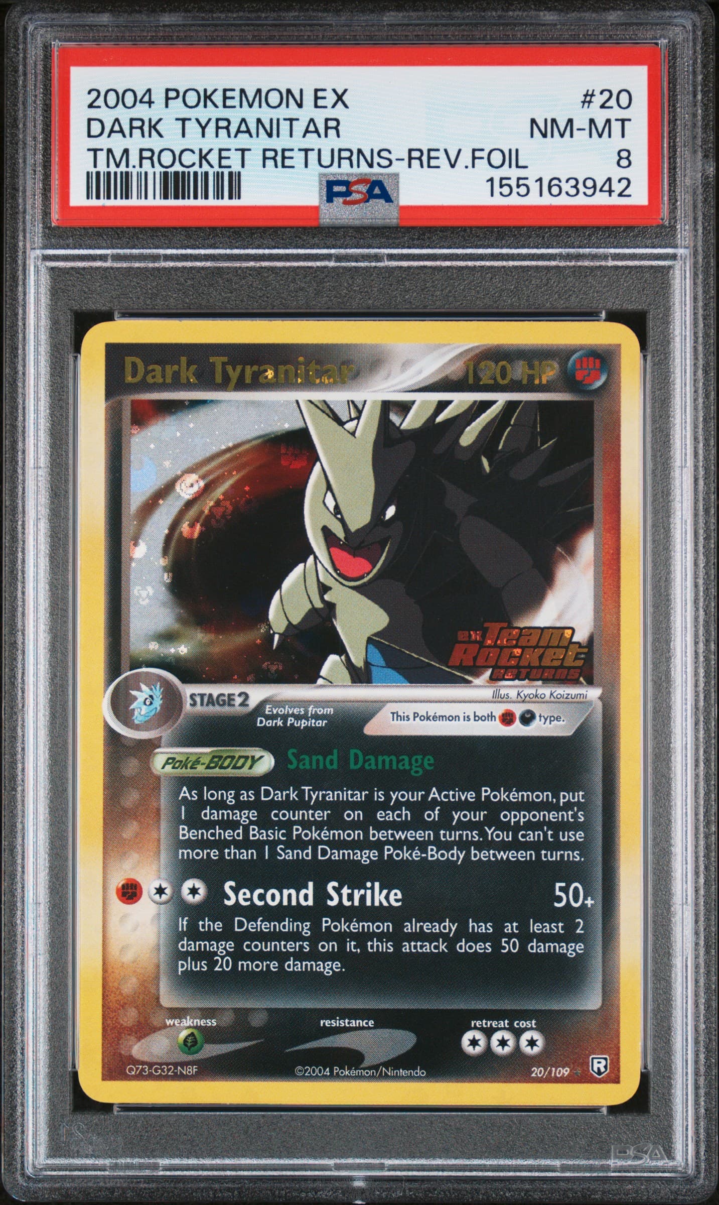 Dark Tyranitar-Reverse Foil