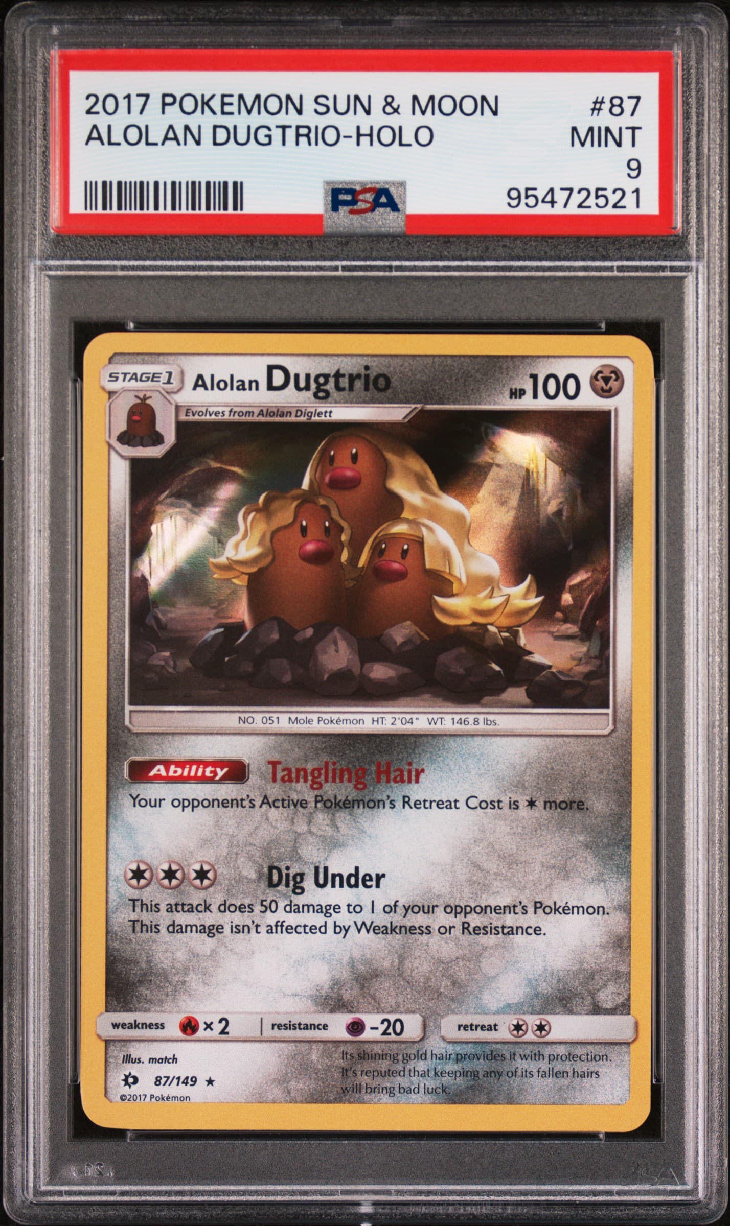 Alolan Dugtrio-Holo