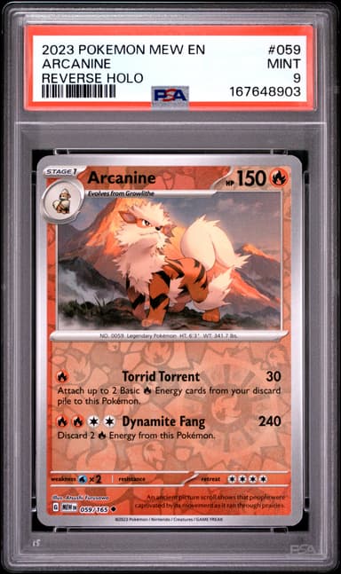 Arcanine Reverse Holo