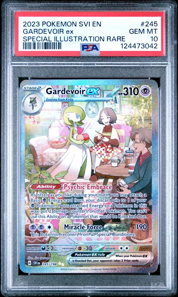 2023 #245 Gardevoir EX PSA 10 Sv