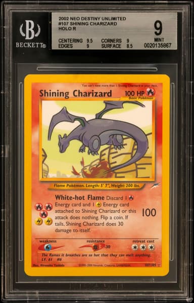 Shining Charizard HOLO R