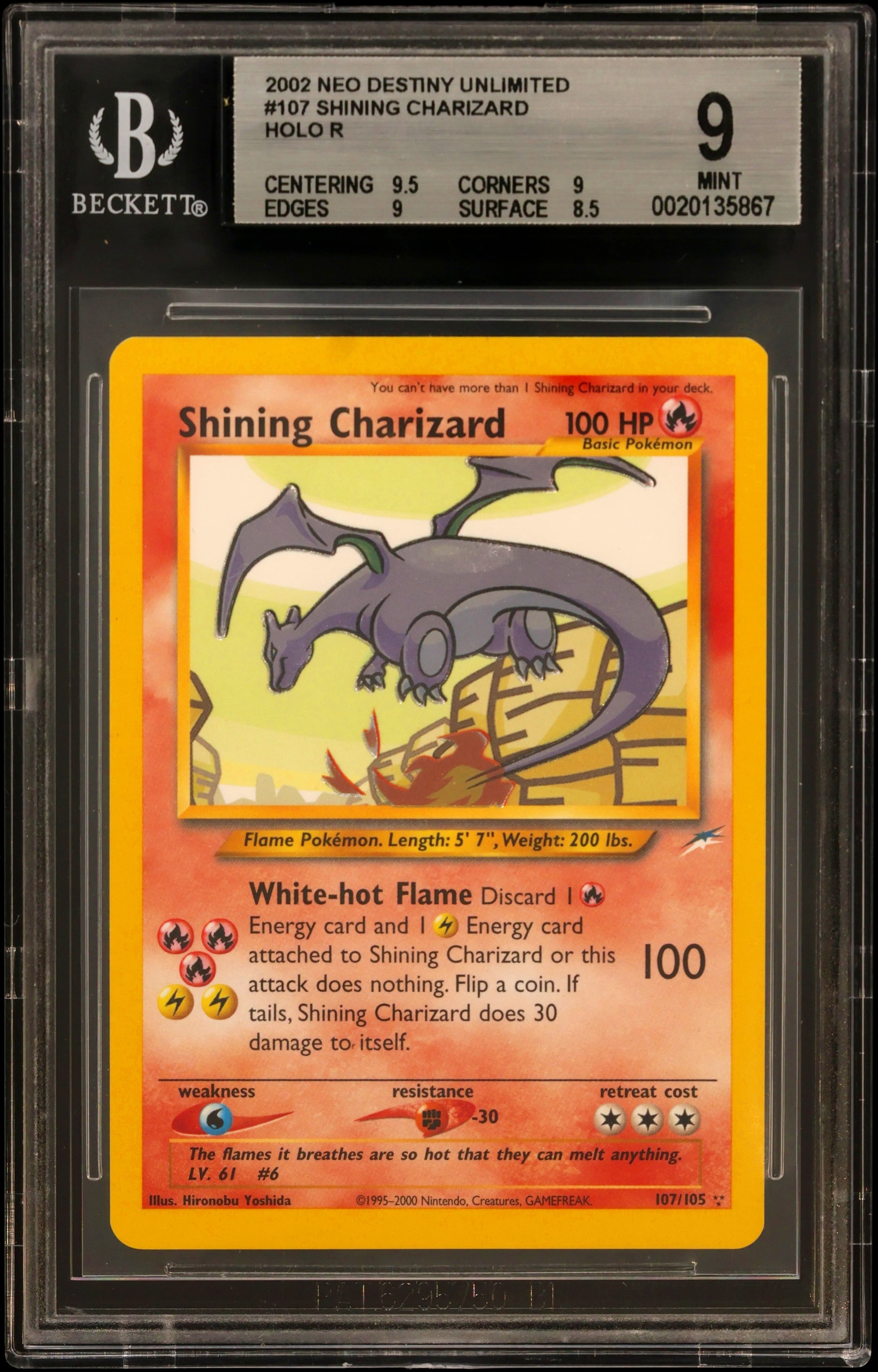 Shining Charizard HOLO R