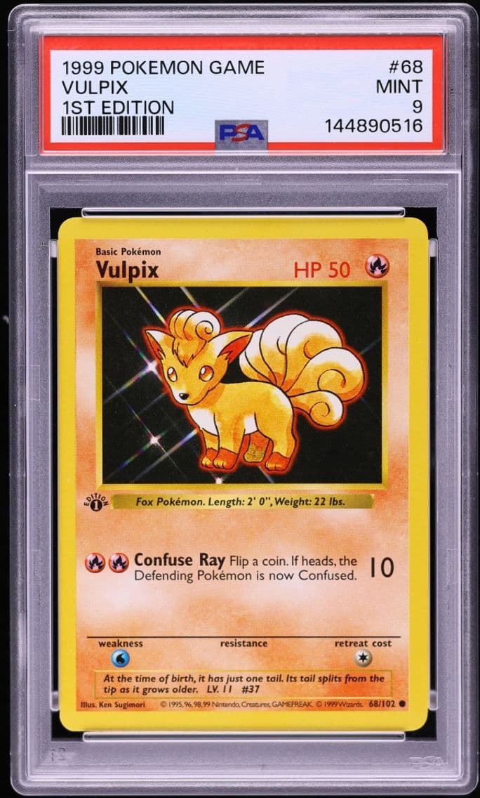 1999 Pokemon Base Set Shadowless