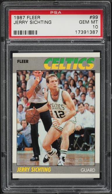 Fleer Basketball Jerry Sichting #99