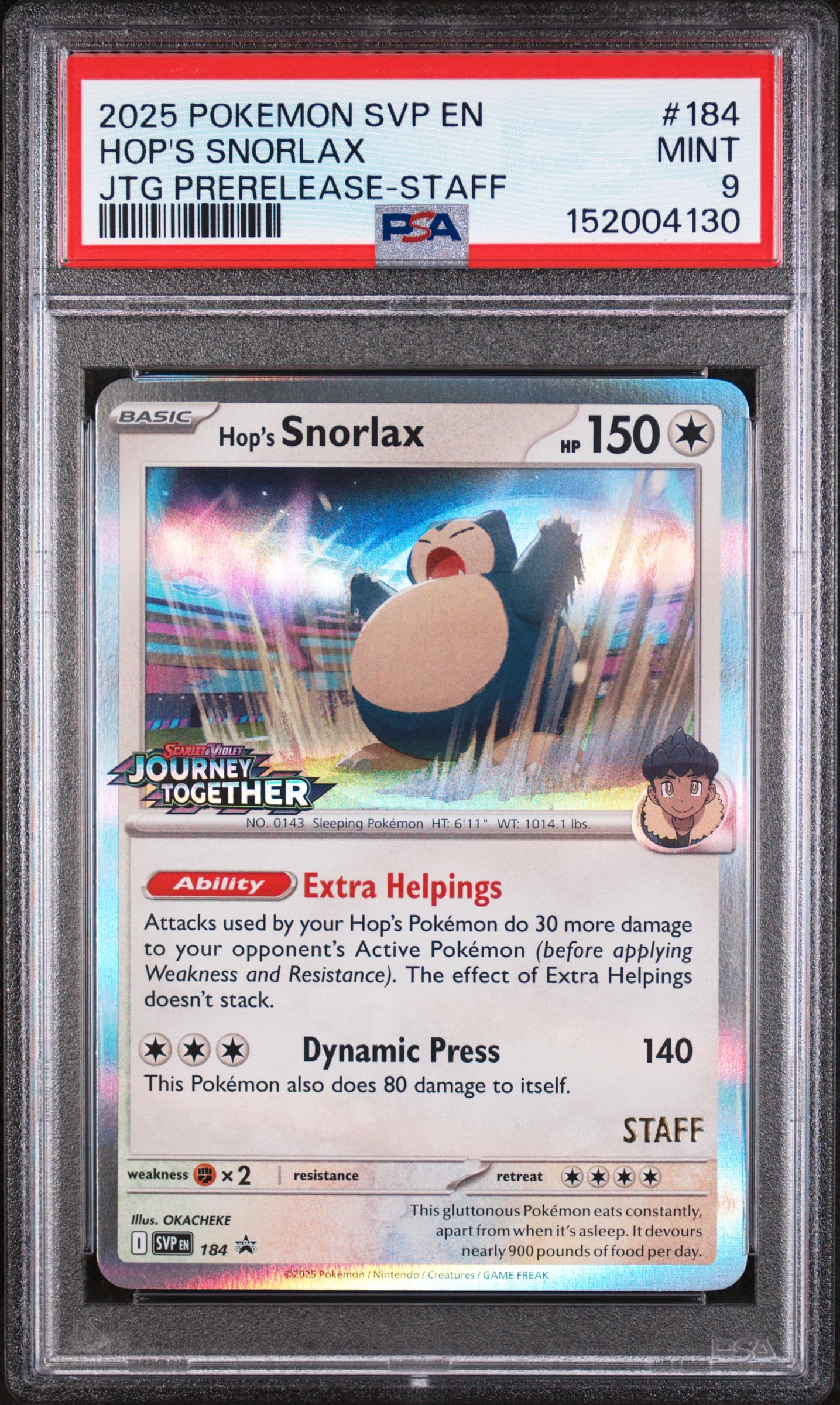 Hop's Snorlax