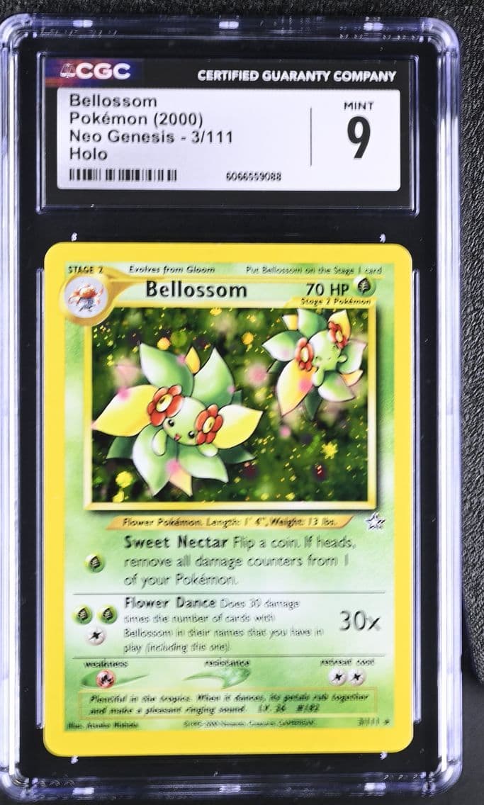 2000 #3 Bellossom CGC 9 Neo Gene