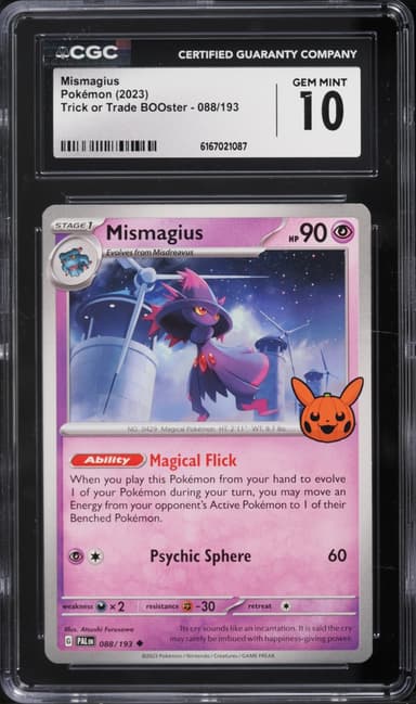 Pokemon Scarlet & Violet Paldea Evolved Trick Or Trade Mismagius #88
