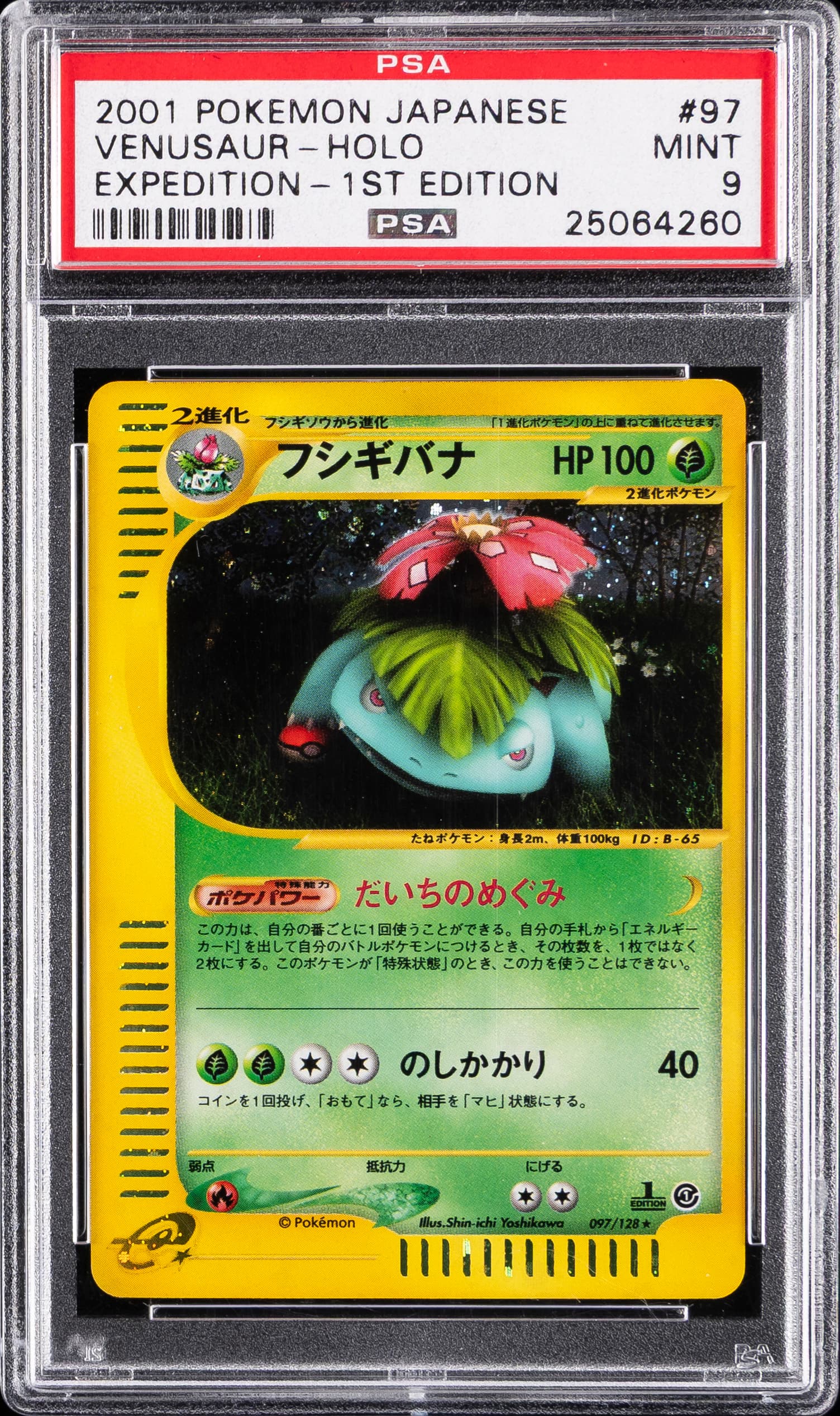 Venusaur-Holo 1st Edition