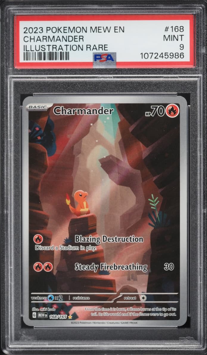 Pokemon Scarlet & Violet 151 IR Charmander #168