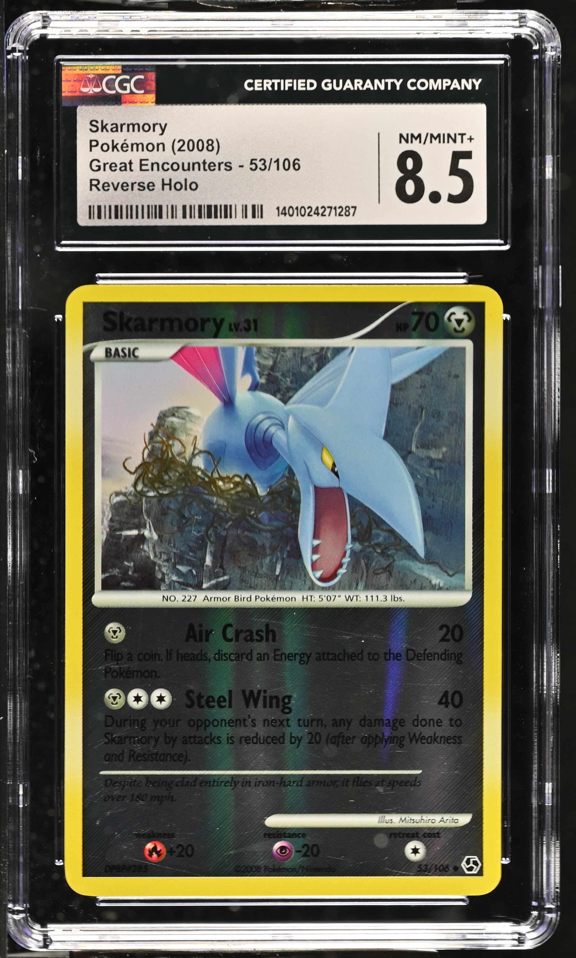 Skarmory Reverse Holo
