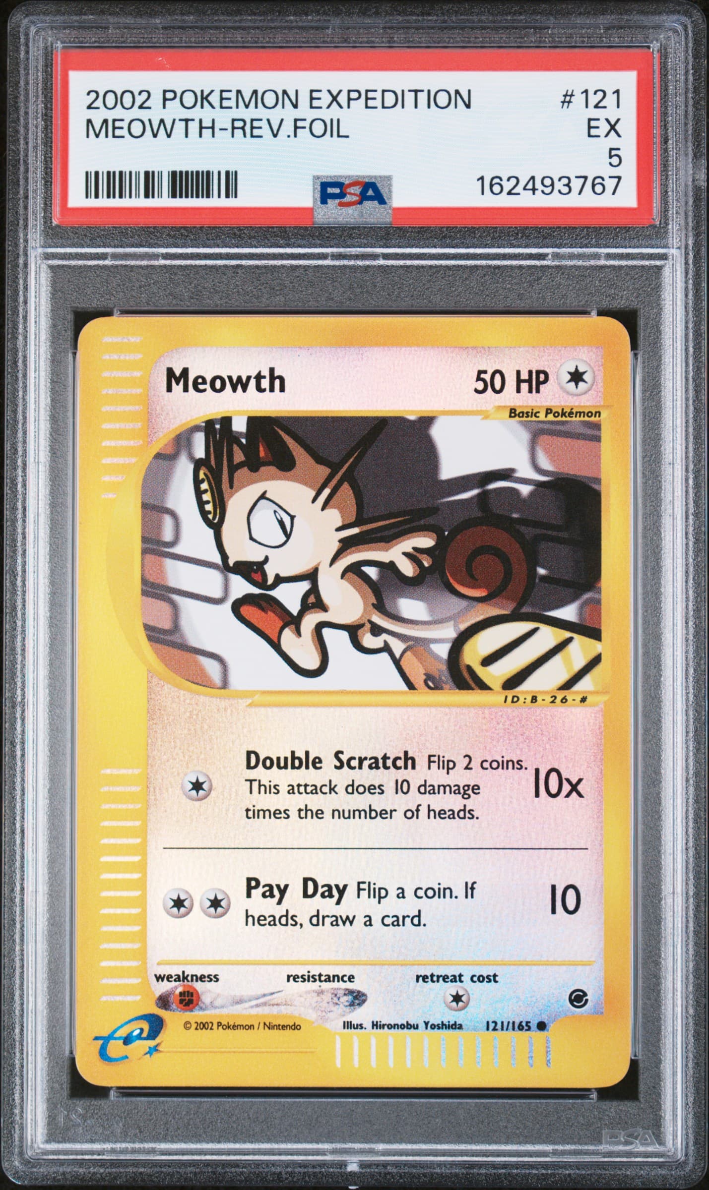Meowth-Reverse Foil