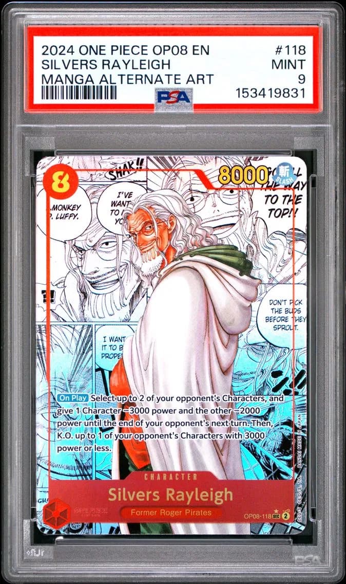 2024 #118 Silvers Rayleigh PSA 9
