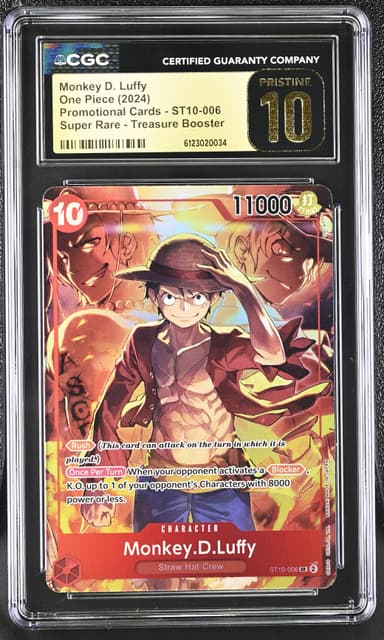 Monkey D. Luffy SR Treasure Booster