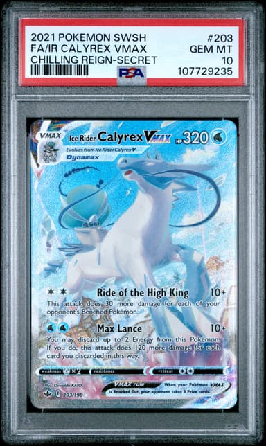 Full Art/Ice Rider Calyrex Vmax