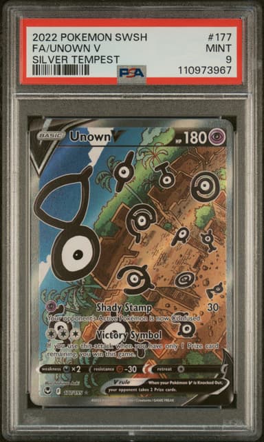 Full Art/Unown V