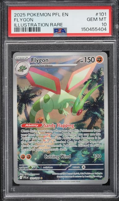 Pokemon Mega Evolution Phantasmal Flames IR Flygon #101