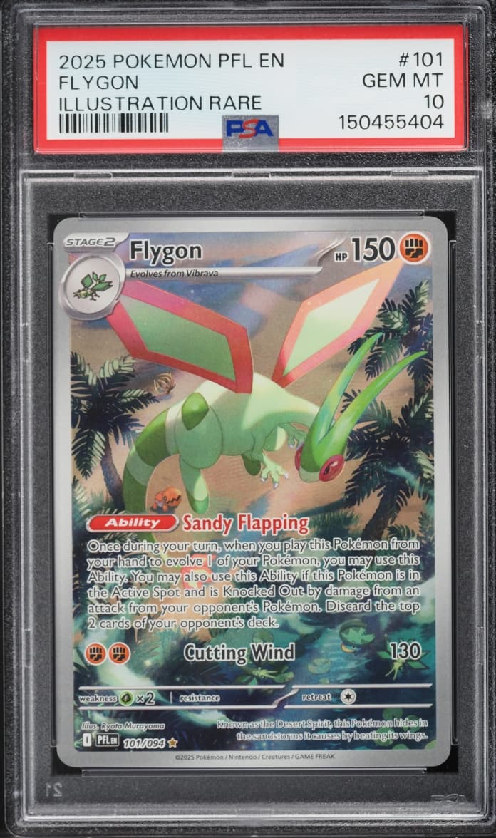 Pokemon Mega Evolution Phantasmal Flames IR Flygon #101