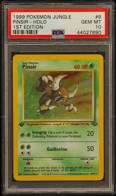 Pinsir-Holo 1st Edition