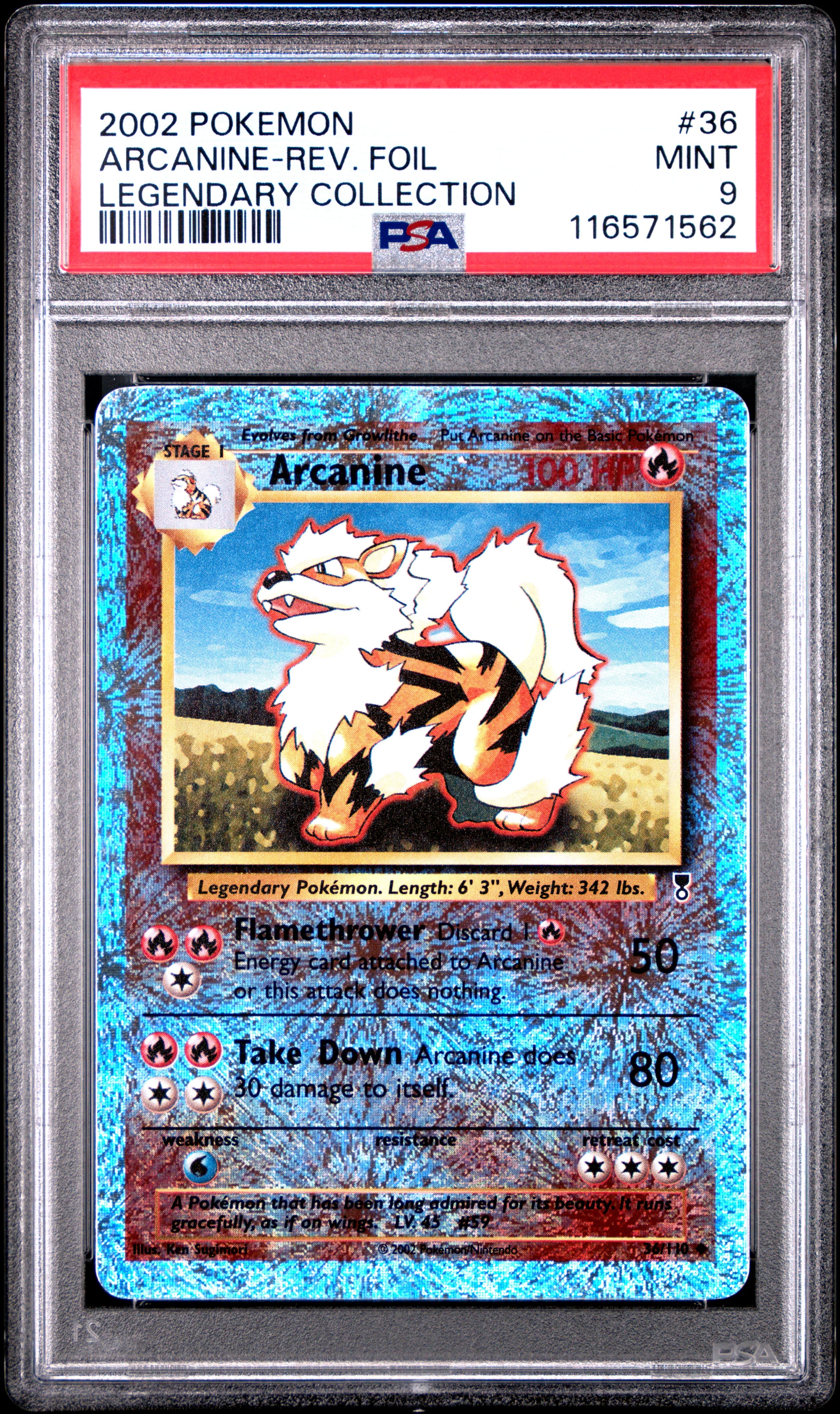 Arcanine-Reverse Foil