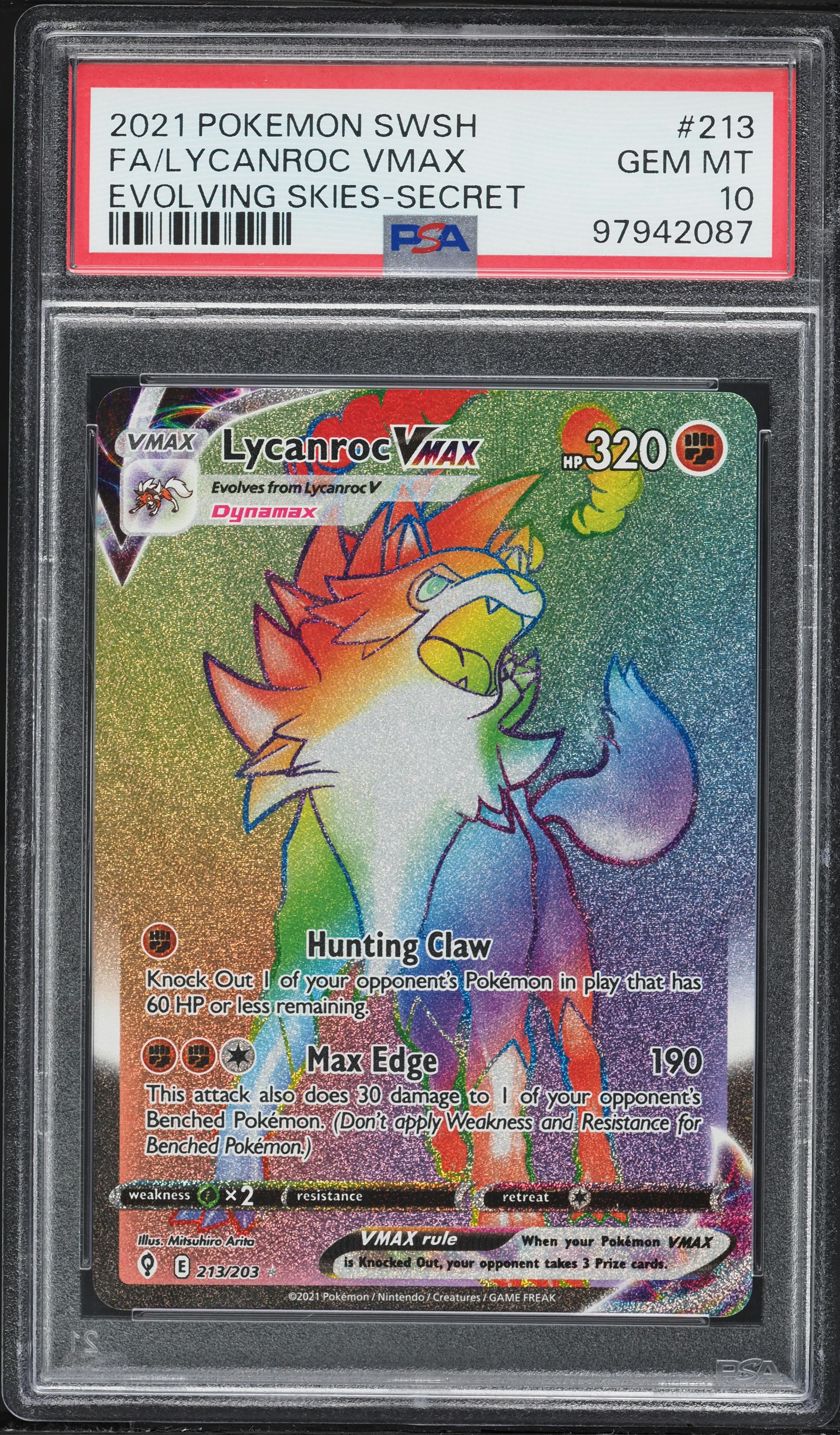 Full Art/Lycanroc Vmax