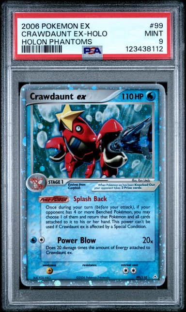 Crawdaunt EX-Holo