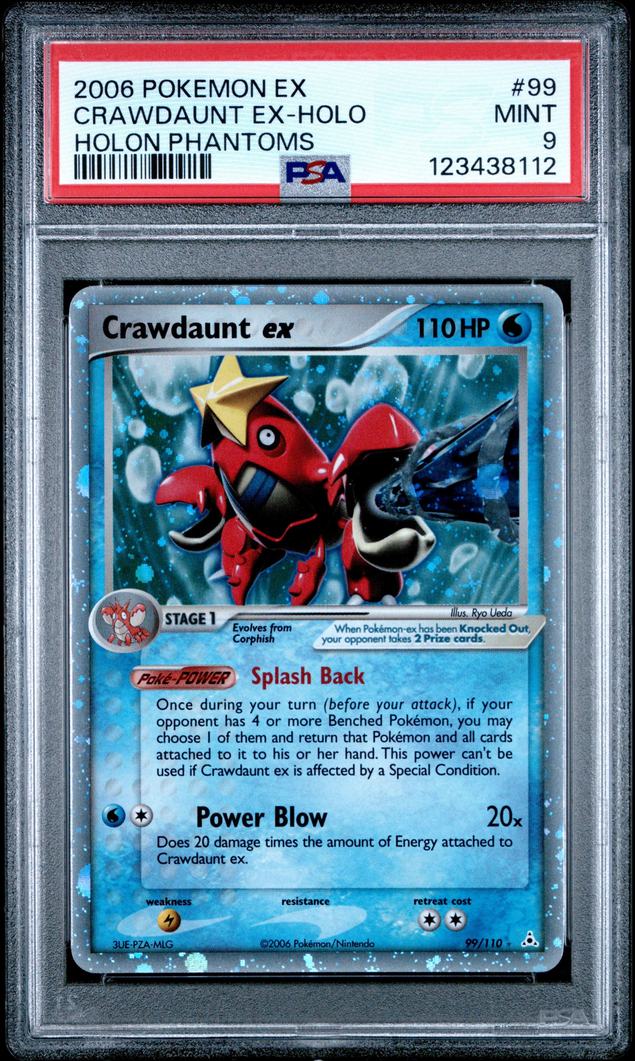 Crawdaunt EX-Holo