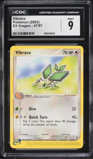 Pokemon EX Dragon Vibrava #47