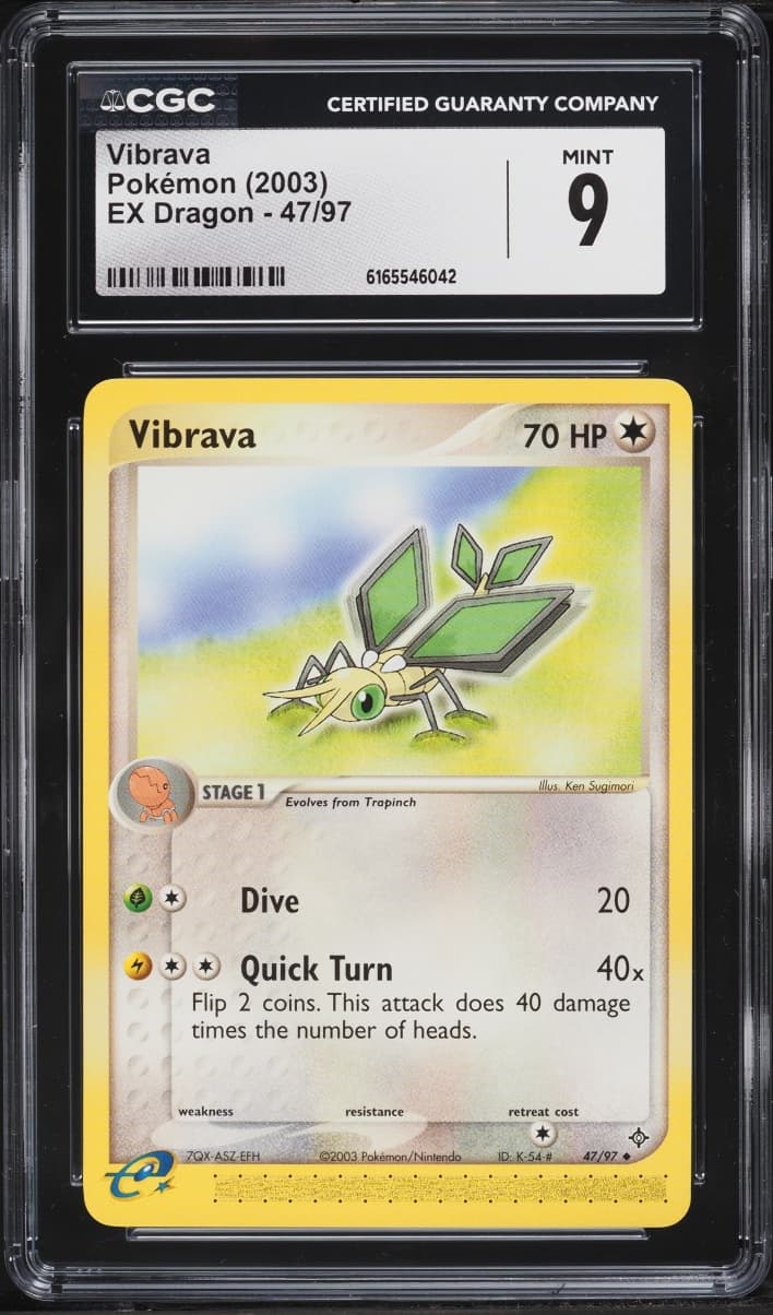 Pokemon EX Dragon Vibrava #47