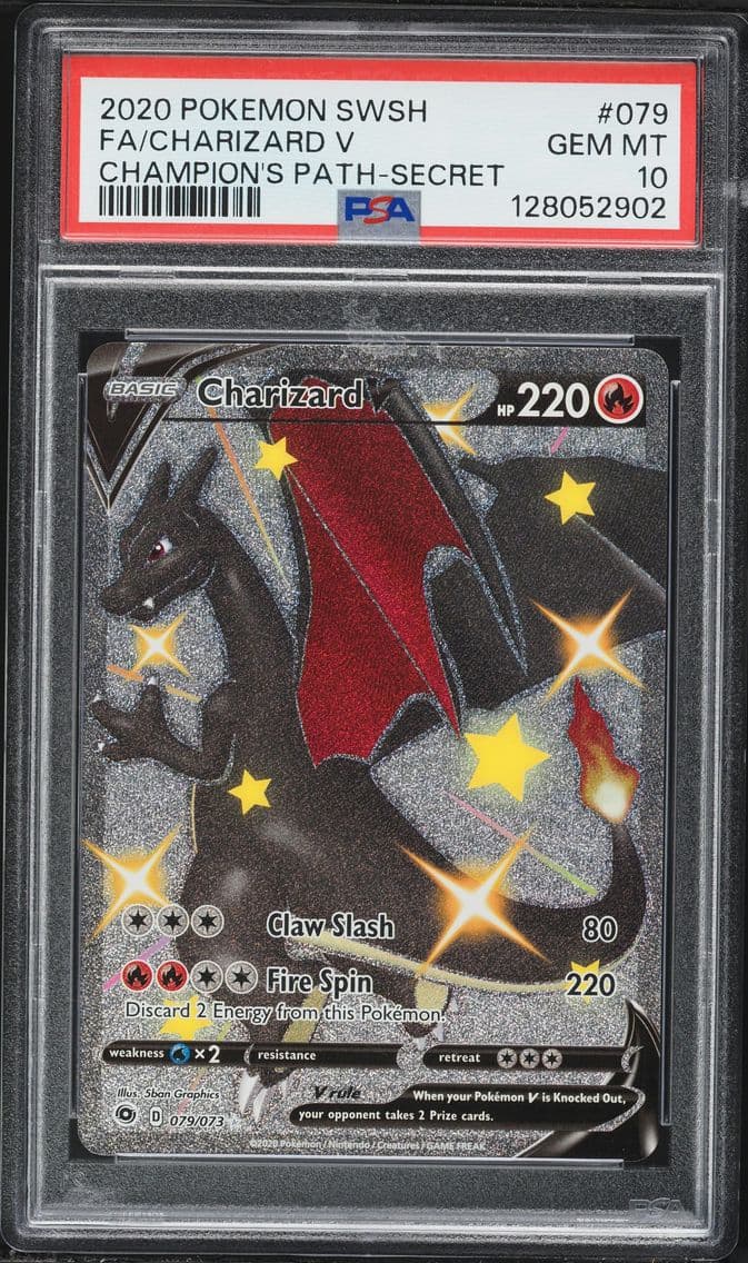 2020 #79 Full Art/Charizard V PS