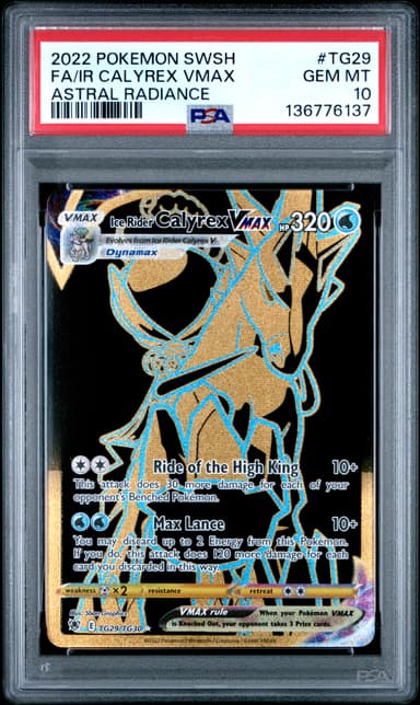 Full Art/Ice Rider Calyrex Vmax