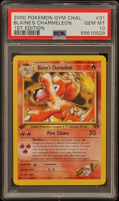 Blaine's Charmeleon 1st Edition