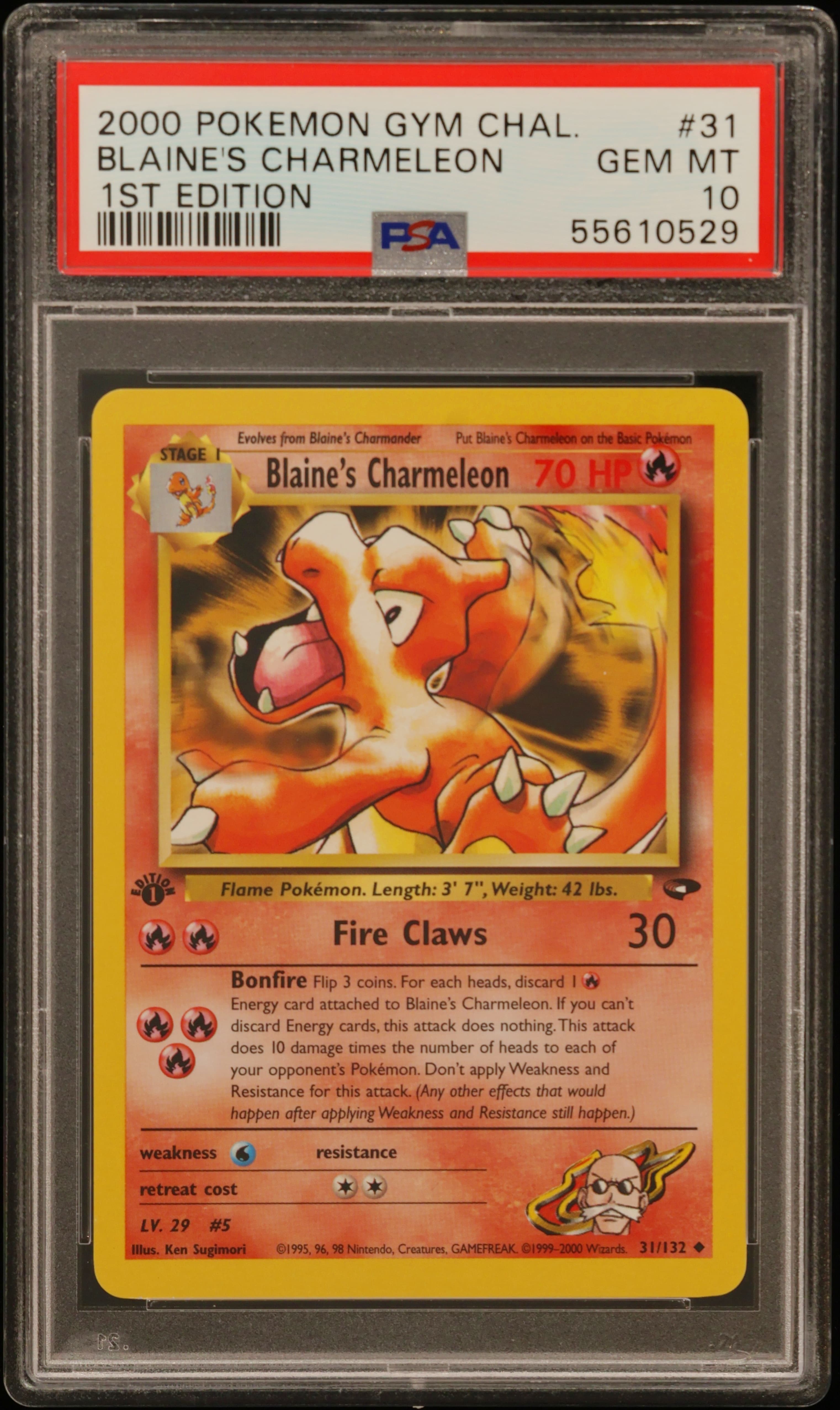 Blaine's Charmeleon 1st Edition