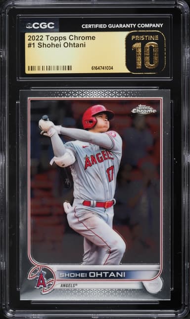 Topps Chrome Shohei Ohtani #1