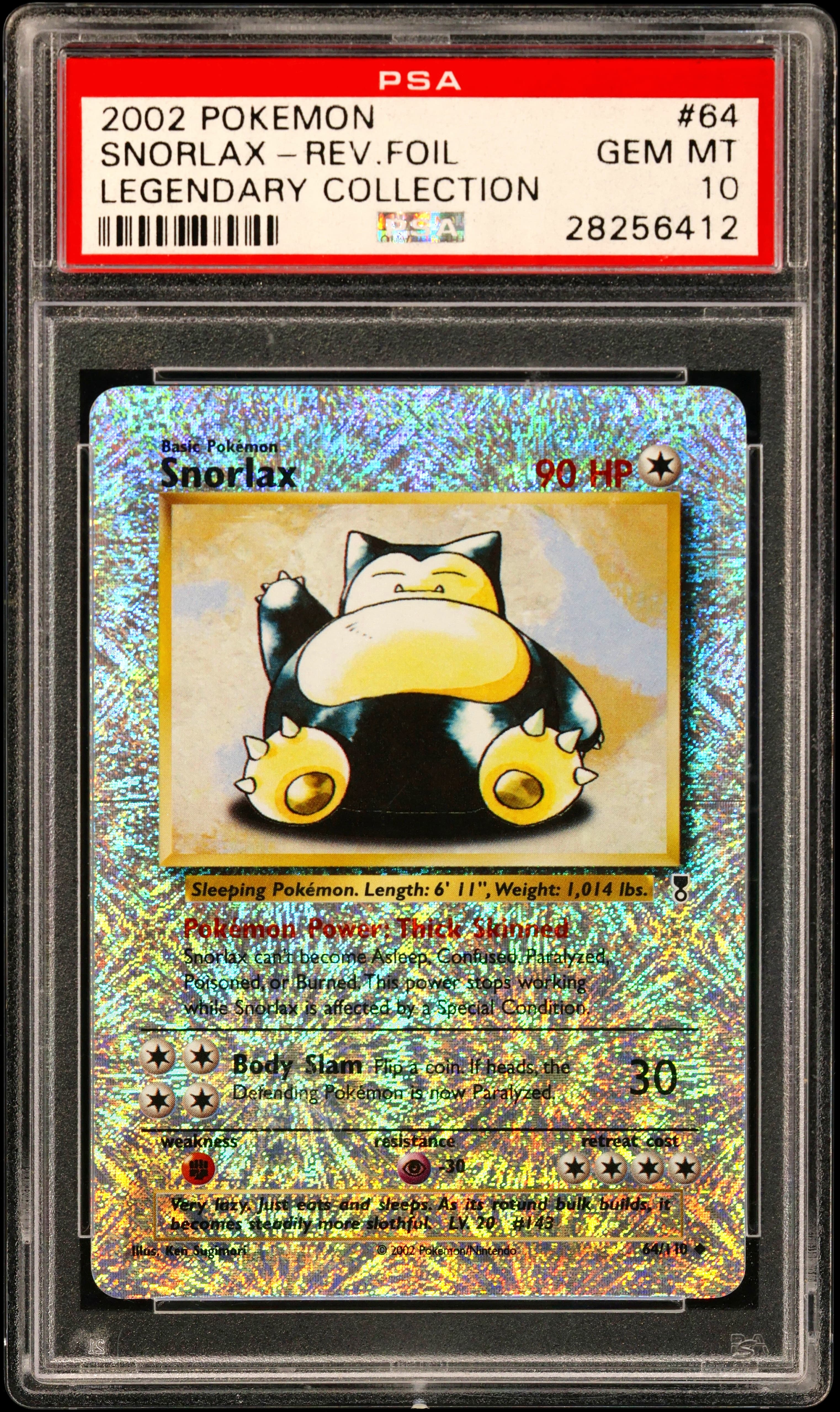 Snorlax-Reverse Foil
