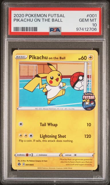 Pikachu on the Ball