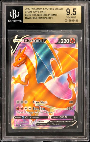Charizard V/(Champion's Path Elite Trainer Box)